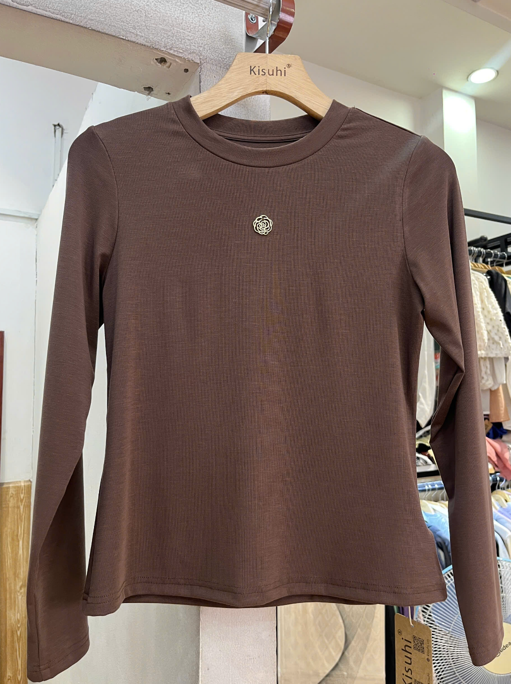  AT51- Áo Thun lụa mịn Bambo Cotton 