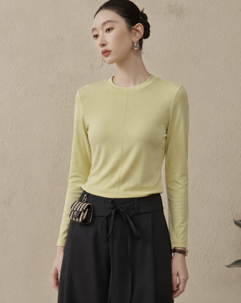  AT86- Áo Thun Cotton Lụa Viscose 