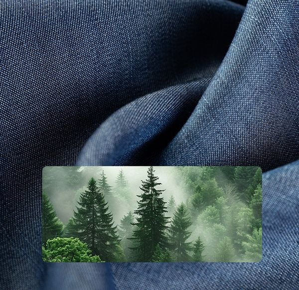  Q292-Quần Jeans Lụa Mềm Mỏng Mát Wash Nhẹ 9 Tấc 