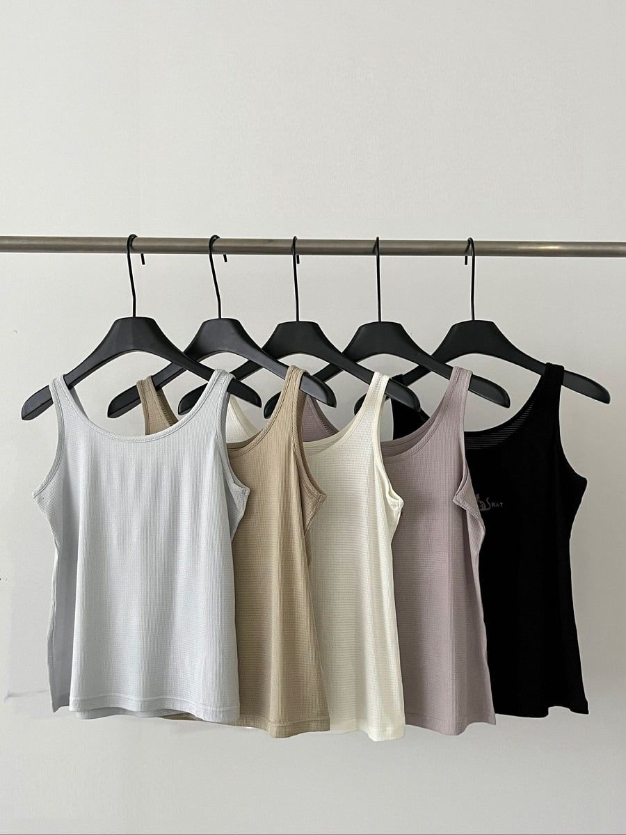  A628-Áo Thun Lụa Ba Lỗ Năng Động CatSeat 