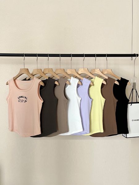  A622-Áo Thun Lụa Ba Lỗ Năng Động Ngọt Ngào Cow Girl 