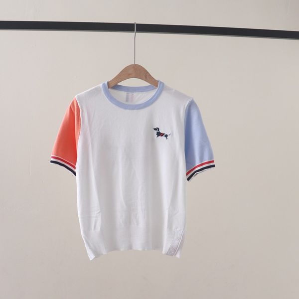  A654-Áo Len Cún Cưng Thoáng Mát Phối Màu Năng Động 