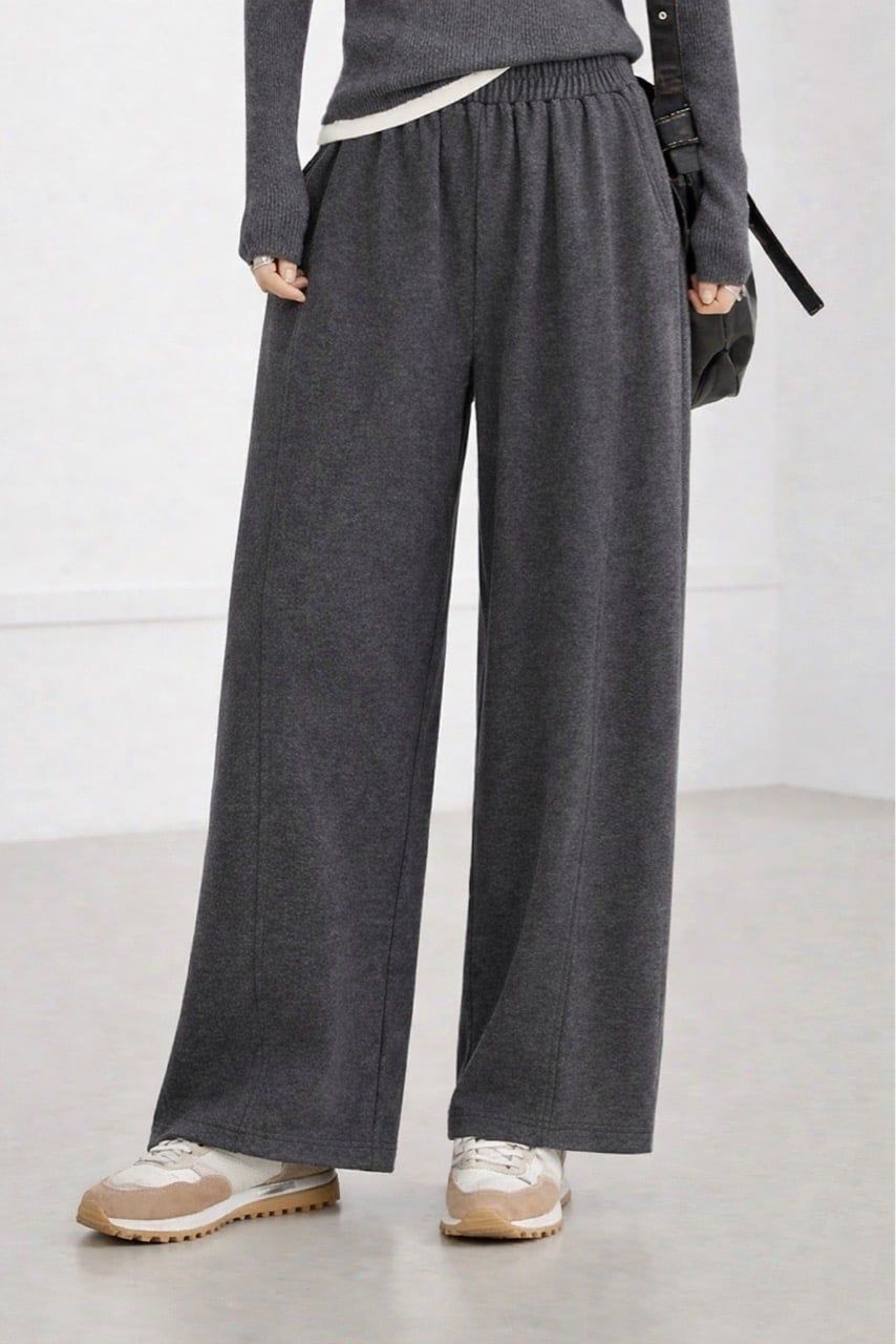  Q384-Quần Thun Form Rộng  Dày Dặn 