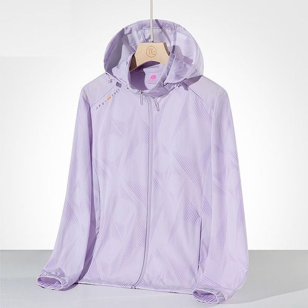  K14-Áo Khoác Chống Nắng Họa Tiết Mềm Mát Thoải Mái 