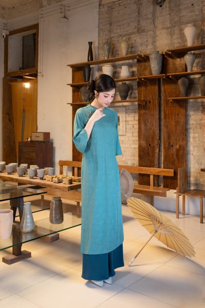  AD09-Áo Dài Hồ Điệp 