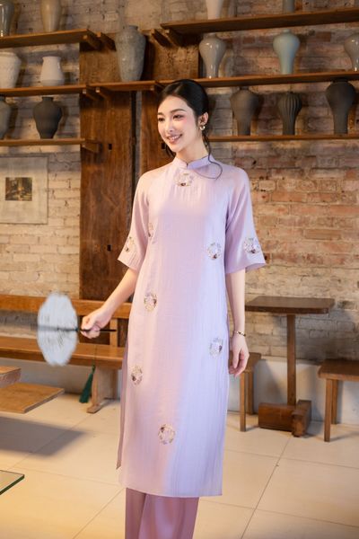  AD05-Áo Dài Tơ Xuân 