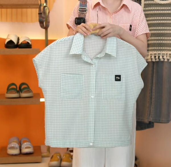  A380- Áo Sơ Mi Rút Dây 2 Túi 
