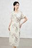 D201-Đầm Suông Linen Cotton Thêu Hoa