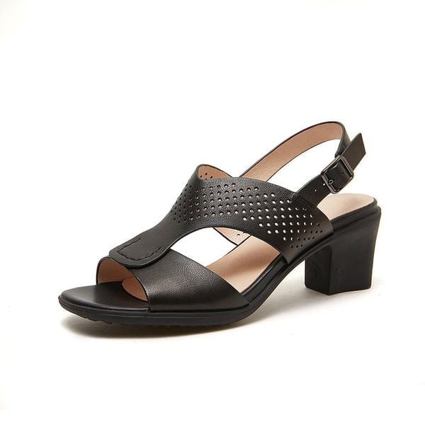  G195-Giày Sandal Da Cừu Kiểu La Mã Cho Nữ 