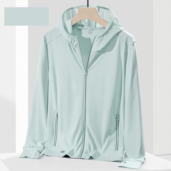  K10-Áo Khoác Chống Nắng Có Nón Siêu Mỏng Nhẹ Mát Kháng UV 