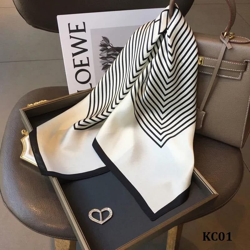  KC01-Khăn Lụa Thời Trang Hàn Quốc Size 70 