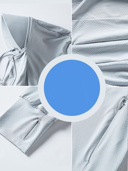  K6-Áo Khoác Chống Nắng Thoáng Mát Túi Trong Xỏ Ngón 