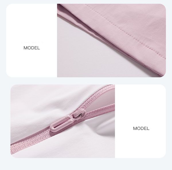  K13-Áo Khoác Chống Nắng Phối Màu Lụa Mềm Mát Co Dãn Thoải Mái 