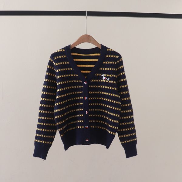  A758-Áo Len Dệt Kim Cardigan Cún Cưng Dệt Nghệ Thuật Mùa Thu 