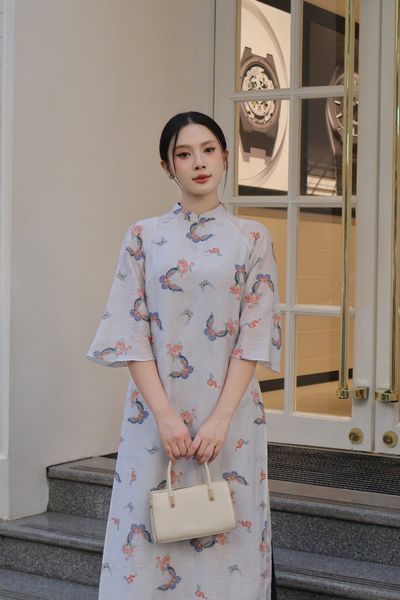  AD06-Áo Dài Vân Điệp 