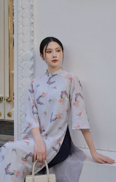  AD06-Áo Dài Vân Điệp 
