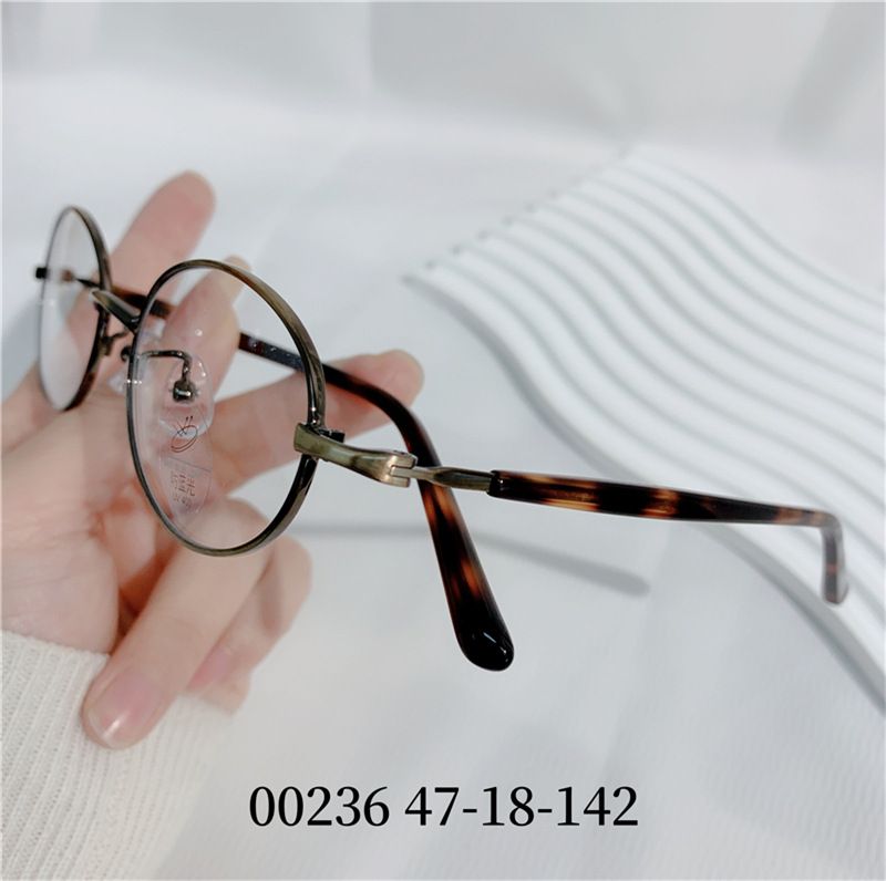  MK19- Gọng Kính Hổ Phách Nhẹ Nhàng 