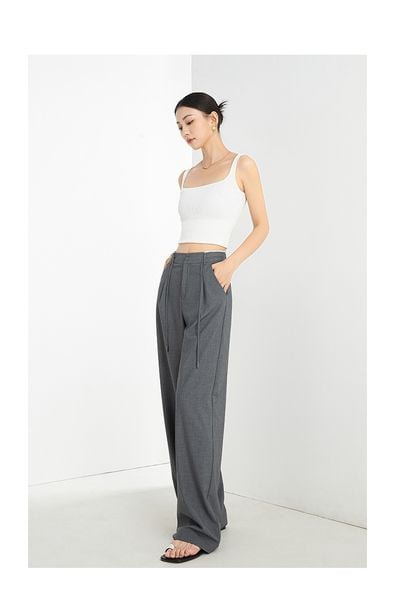  Q102-Quần Tây Lụa Dây Rút Co Dãn 