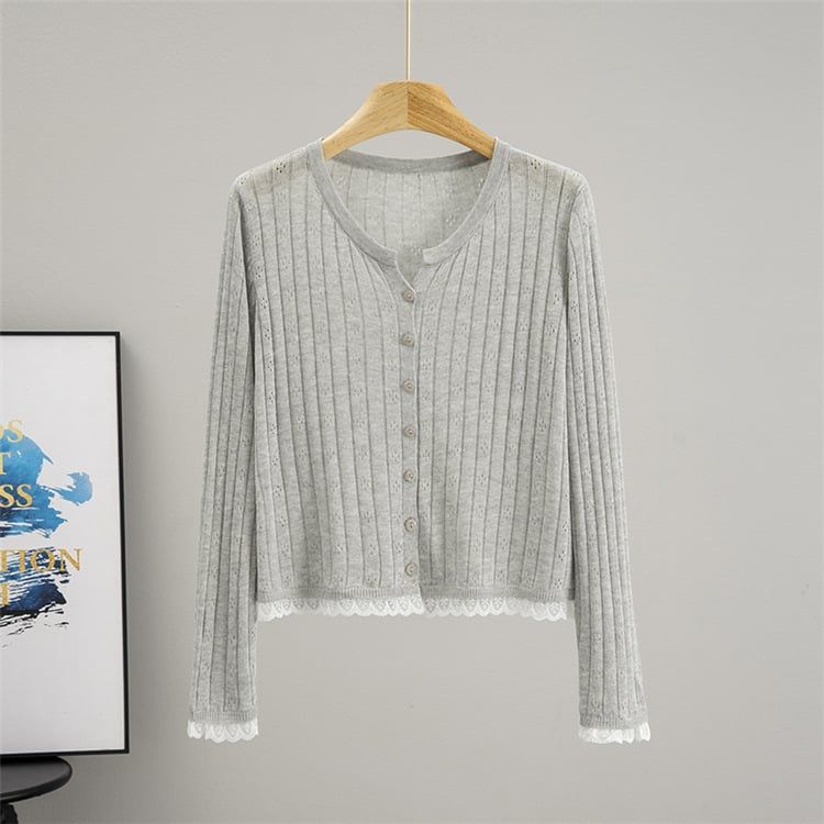  A678-Áo Len Lụa Dài Tay Có Thể Khoác Ngoài 