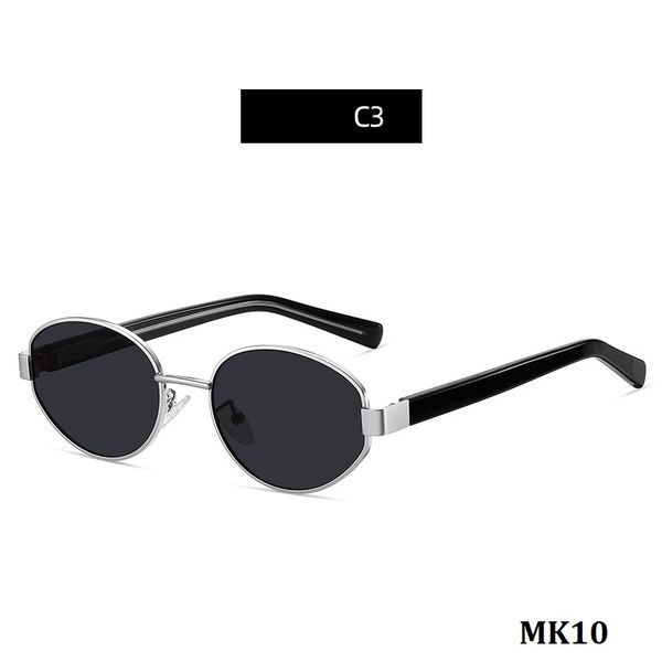  MK10-Kính Mắt Mát Kính Râm Gọng Nhỏ Thời Trang Hàn Quốc 