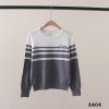  A464-Áo Len Cún Cưng Dài Tay Sọc Phối Màu 