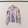  A841-Áo len cổ tròn in họa in họa tiết tranh thủy mặc nhiều màu sắc 