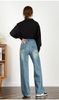  Q400-quần jeans ống rộng 