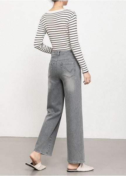  Q401-quần jeans ống đứng 