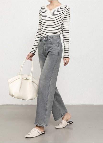  Q401-quần jeans ống đứng 