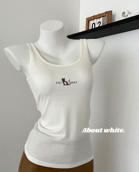  A628-Áo Thun Lụa Ba Lỗ Năng Động CatSeat 