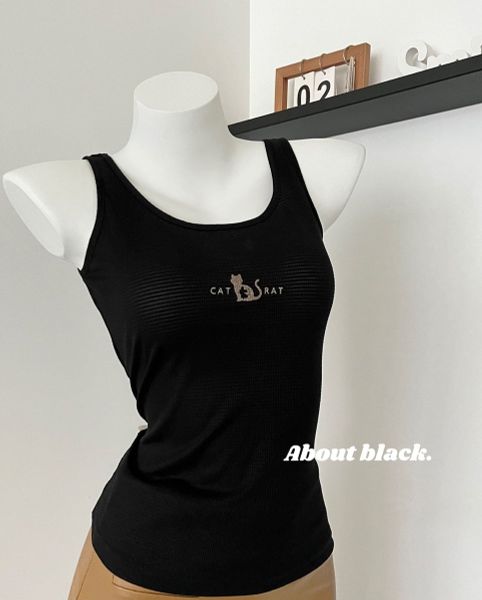  A628-Áo Thun Lụa Ba Lỗ Năng Động CatSeat 