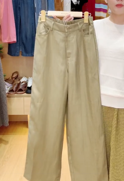  Q136-Quần Linen Tencel 9 Tấc 