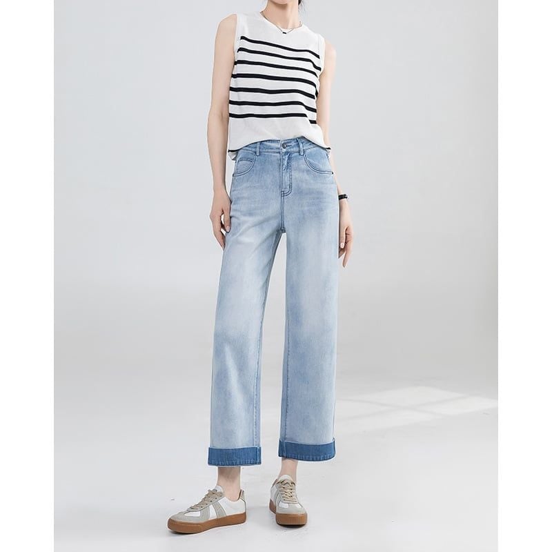  Q273-Quần Jeans Lụa Mềm Mát Lai Kiểu 