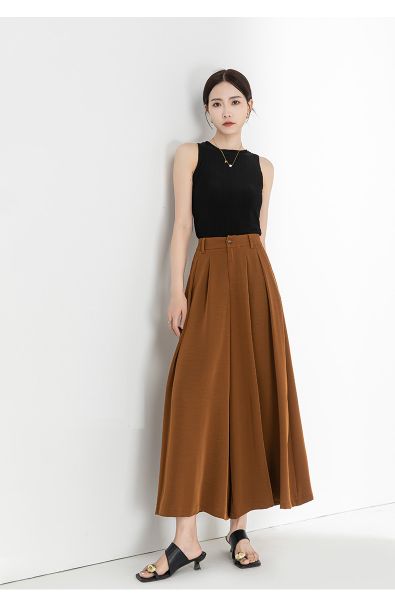  Q99-Quần Váy Ống Rộng 