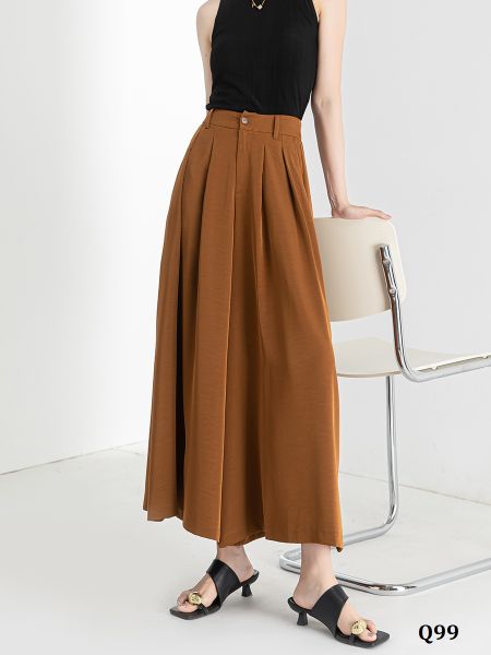  Q99-Quần Váy Ống Rộng 