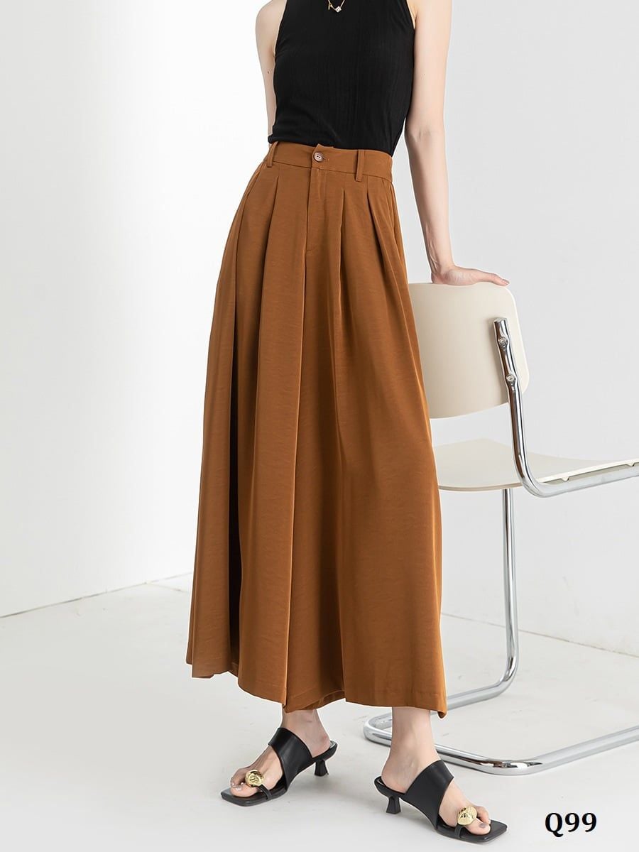  Q99-Quần Váy Ống Rộng 