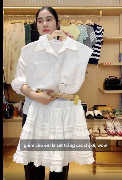  A666- Áo Sơ Mi Cotton 2 Túi 