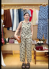  Q290- Quần Baggy Vicose Họa Tiết 