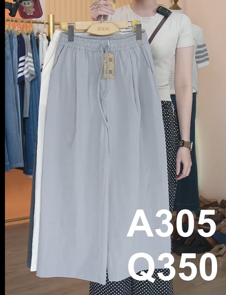  Q351- Quần Baggy Harem Xếp Ly 9 Tấc 