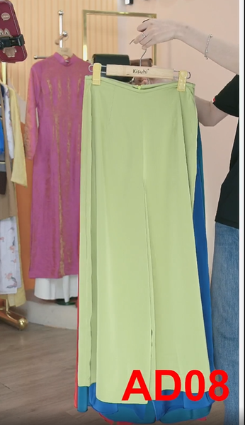  QD03- Quần Áo Dài Lụa Mây Satin 