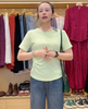 AT55-Áo Thun  Tổ Ong Nhúng Eo