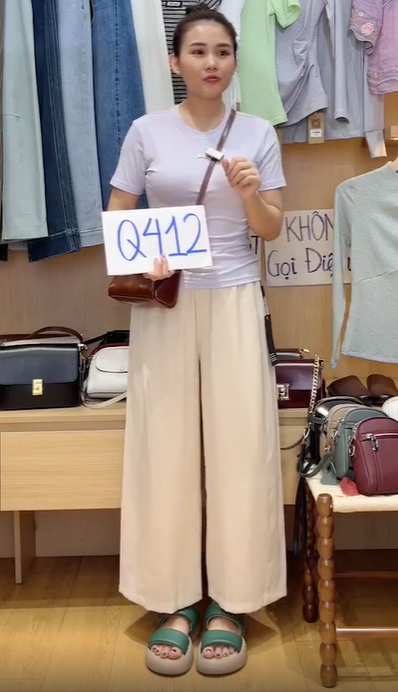  Q412-Quần Baggy Suông Rộng Lưng Thun 
