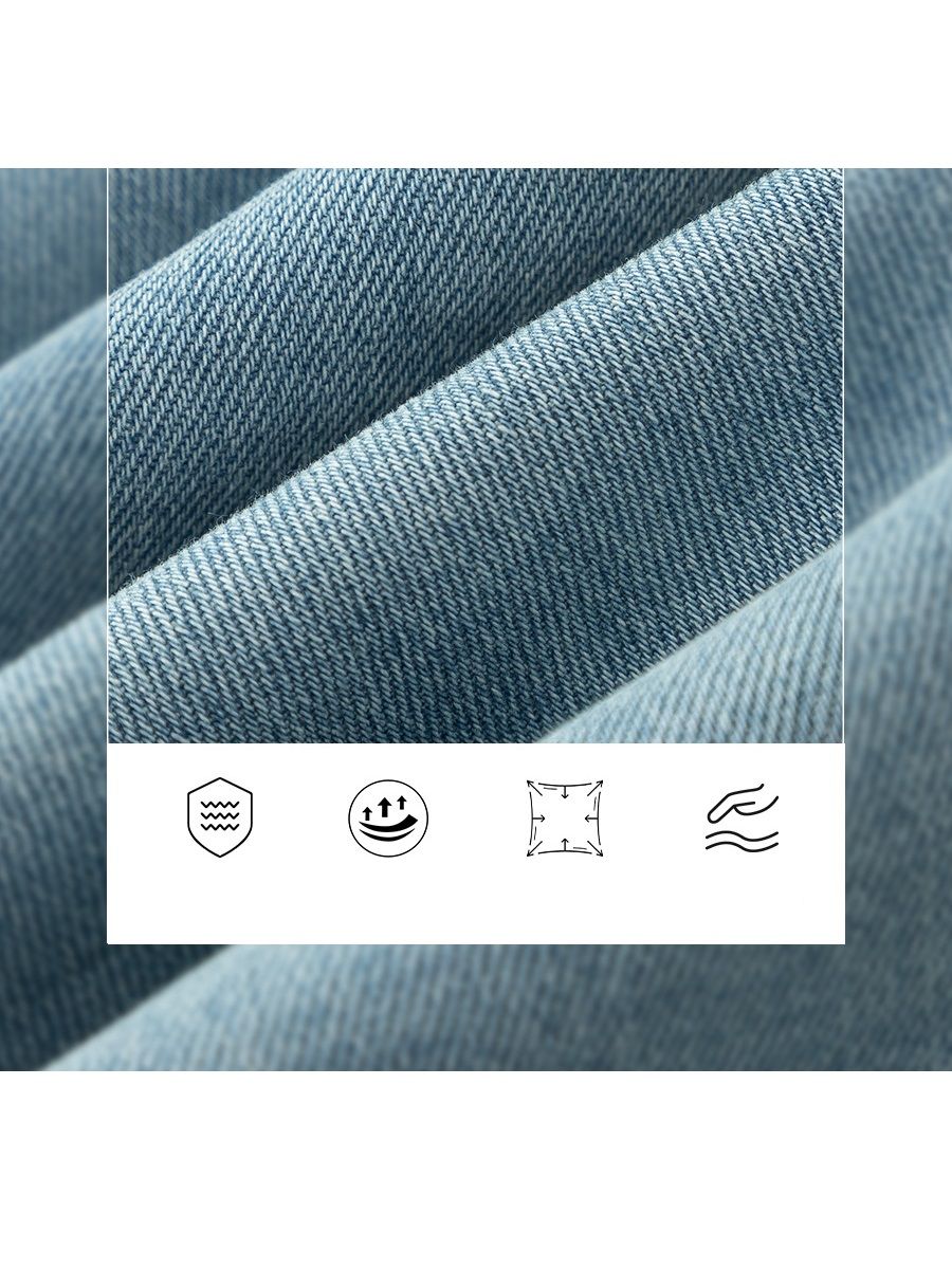  Q202-Quần Jeans Ống Ôm Loe Túi Bướm 