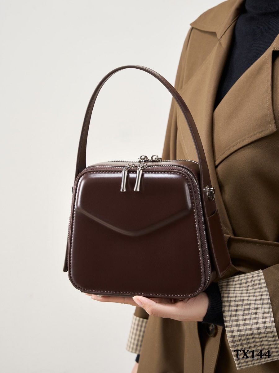  TX144-Túi Xách Hộp Vuông Thời Trang 