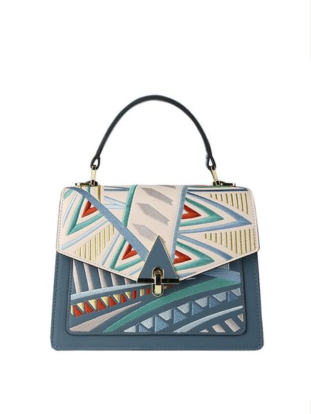  TX127-Túi Thêu Phối Màu Kiểu Pháp 