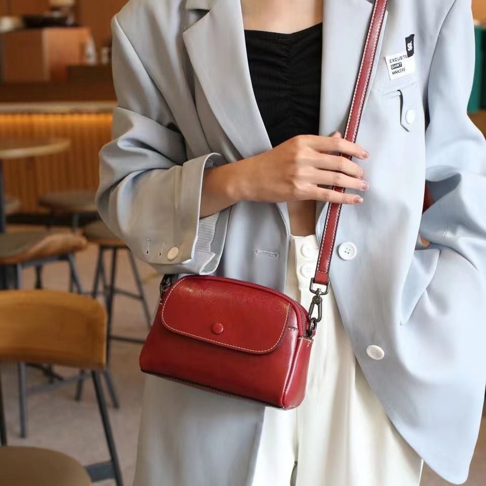  TX159-Túi Xách Đeo Vai Thanh Lịch Đa Năng Phong Cách Nhật Bản 