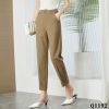 Q1192-Quần Âu Co Dãn Cách Điệu Lưng Gấu