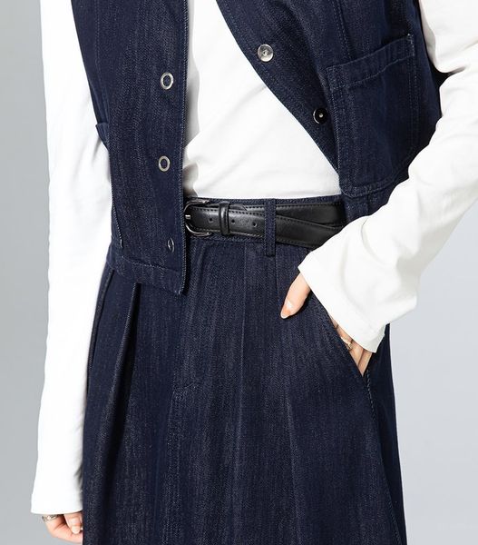  A638-V03-Áo Vest Denim Thanh Lịch Hong Kong 