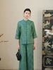  B8- Sét Gấm Lụa Tencel Phối Nút Ngọc 