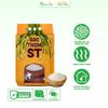 Combo 4 túi gạo Thơm ST 5kg/ túi (Tổng đơn 20kg) Dẻo vừa, thơm ngon phù hợp nhiều gia đình